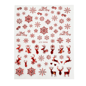 Red Snowflakes