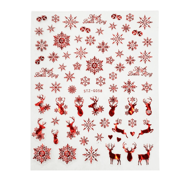 Red Snowflakes